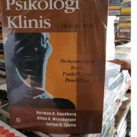 Psikologi klinis/ perkembangan teori, praktik, dan penelitian