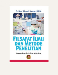 Filsafat ilmu dan metode penelitian