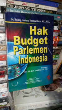 Hak budget parlemen Indonesia