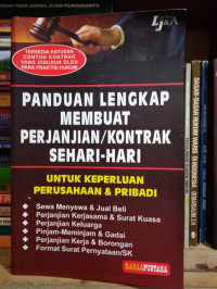 Panduan Lengkap Membuat Perjanjian/Kontrak sehari-hari