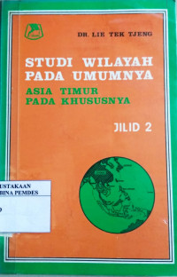 Studi wilayah pada umumnya Asia Timur khususnya