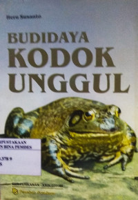 Budidaya kodok unggul