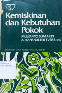 Kemiskinan dan kebutuhan pokok