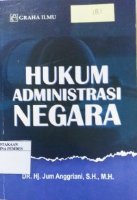 Hukum Administrasi Negara