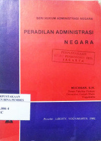 Peradilan administrasi negara