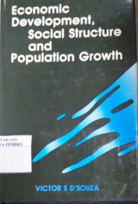 Economic development, social structure and population growth