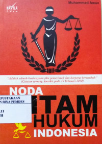 Noda hitam hukum Indonesia