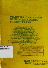 Tiada panen yang gampang : dilema pertanian di negara-negara terbelakang