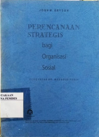 Perencanaan Strategis bagi organisasi sosial