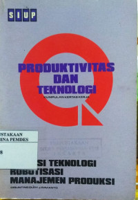 Produktivitas dan teknologi