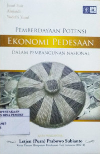 Pemberdayaan Potensi Ekonomi Pedesaan Dalam Pembangunan Nasional