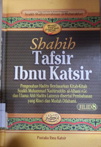 Shahih Tafsir Ibnu Katsir : jilid 8