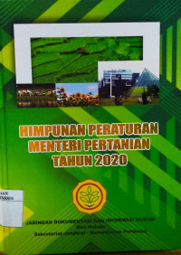 Himpunan Peraturan Menteri Pertanian Tahun 2020