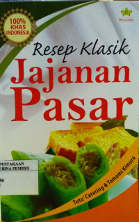 Resep klasik jajanan pasar