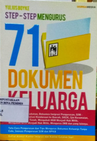 Mengurus dokumen keluarga tanpa calo