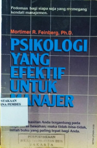 Psikologi yang efektif untuk manajer