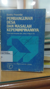 Pembangunan desa dan masalah kepemimpinannya