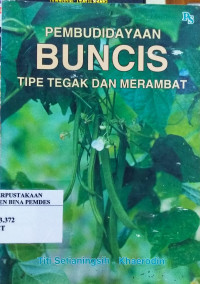 Pembudidayaan buncis :tipe tegak dan merambat