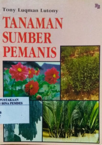 Tanaman sumber pemanis