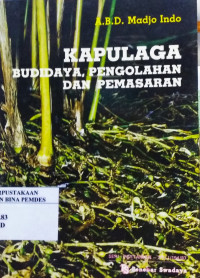 Kapulaga : budidaya, pengolahan dan pemasaran