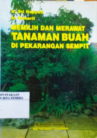 Bertanam buah-buahan di pekarangan sempit