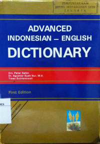 Advanced Indonesian-English