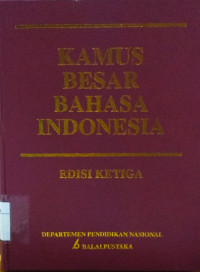 Kamus Besar Bahasa Indonesia