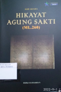 Alih Aksara Hikayat Agung Sakti (ML. 260)