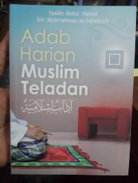 Adab harian muslim teladan