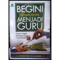 Begini seharusnya menjadi guru