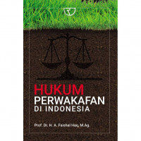 Hukum perwakafan di Indonesia